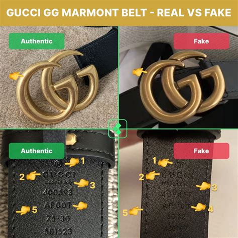 little gucci belt fake|How to Spot a Fake Gucci Belt in 5 Ways (With Images).